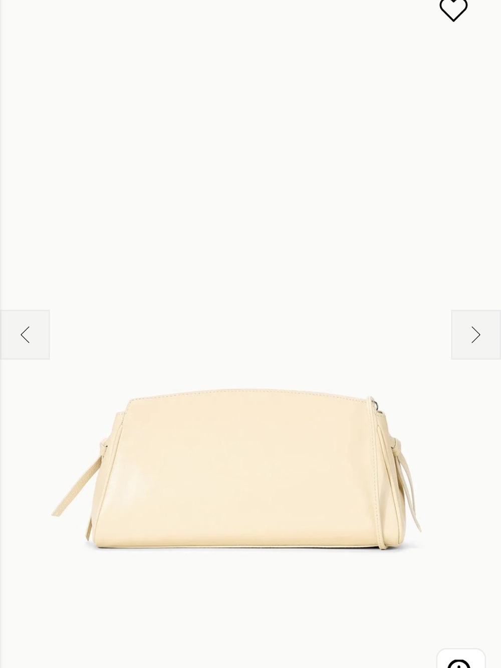 MAUDE CONVERTIBLE CLUTCH CREAM